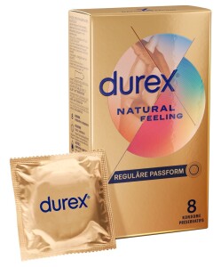 Durex Natural Feeling Kondome 8er Pack – Latexfrei...